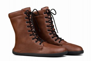 Bottes D'hiver Ahinsa Jaya Barefoot Femme Marron Clair | KCI928AY