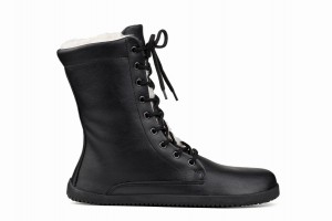 Bottes D'hiver Ahinsa Jaya Zip-up Barefoot Femme Noir | XNX8348YY