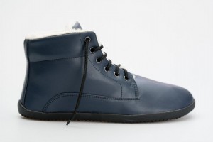 Bottines Ahinsa D'hiver Barefoot Femme Bleu | SVQ255LK