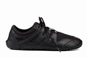 Chaussures Running Ahinsa Chitra Run Barefoot Homme Noir | KKV3580LR