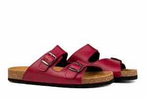 Sandales Ahinsa Barefoot Femme Bordeaux | QGD9161UZ