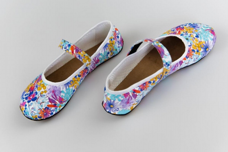 Ballerine Ahinsa Ananda Floral Barefoot Femme Multicolore | FOM9251DQ