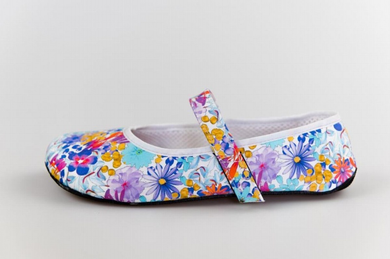 Ballerine Ahinsa Ananda Floral Barefoot Femme Multicolore | FOM9251DQ