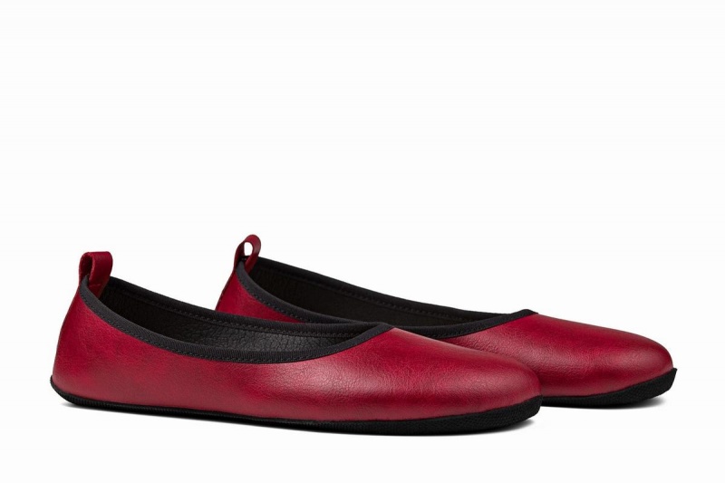 Ballerine Ahinsa Ananda Narrow Barefoot Femme Bordeaux | BPC2287FX