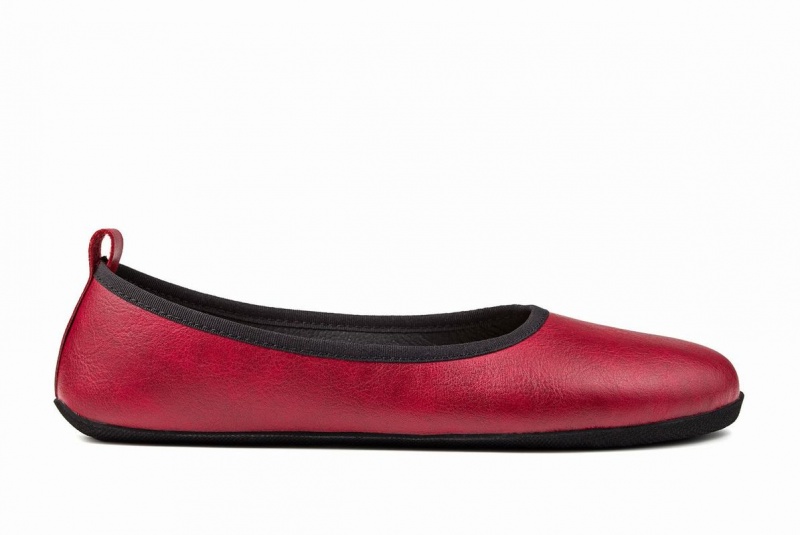 Ballerine Ahinsa Ananda Narrow Barefoot Femme Bordeaux | BPC2287FX