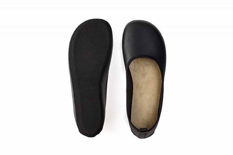 Ballerine Ahinsa Ananda Narrow Barefoot Femme Noir | NLT9627LC