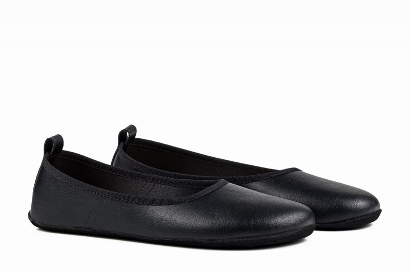 Ballerine Ahinsa Ananda Narrow Barefoot Femme Noir | NLT9627LC