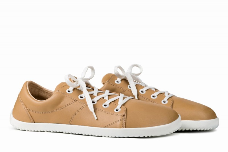 Basket Ahinsa Vida Barefoot Homme Beige | NIT496AJ