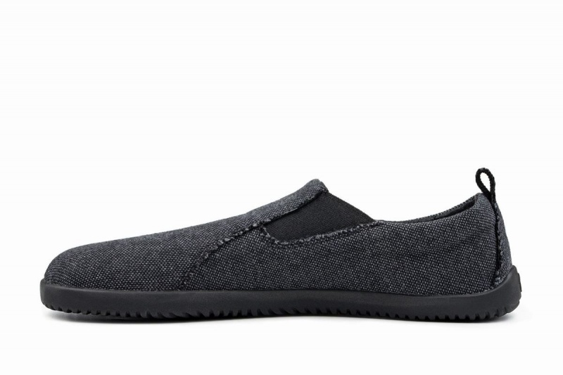 Baskets À Enfiler Ahinsa Recycled Barefoot Homme Grise Foncé | XSV9187OT