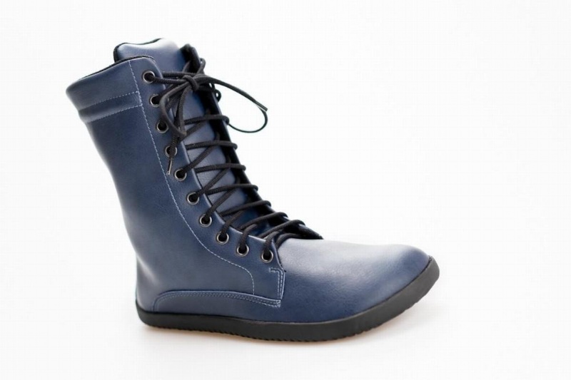 Bottes D'hiver Ahinsa Jaya Barefoot Femme Bleu | NNV7482US