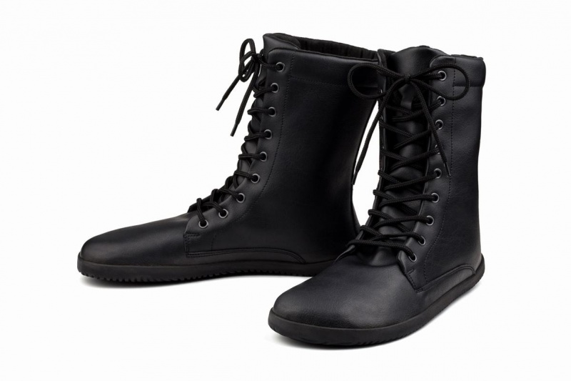 Bottes D'hiver Ahinsa Jaya Barefoot Femme Noir | PSB735FJ