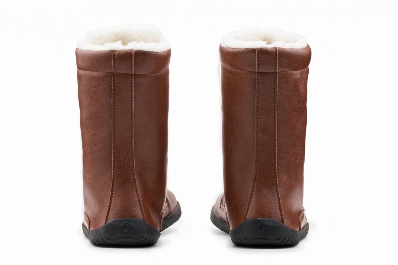 Bottes D'hiver Ahinsa Jaya Barefoot Femme Marron | ATI4672SQ