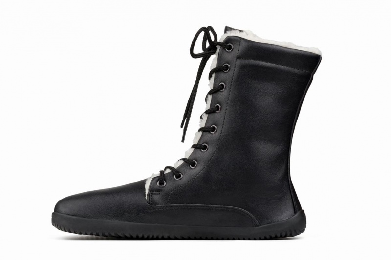 Bottes D'hiver Ahinsa Jaya Barefoot Femme Noir | ZML9855EY