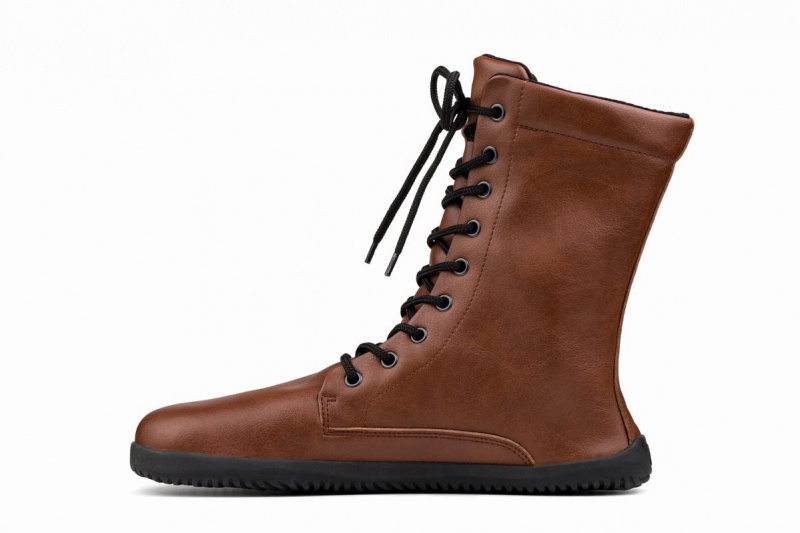 Bottes D'hiver Ahinsa Jaya Barefoot Homme Marron Clair | IWR831DP