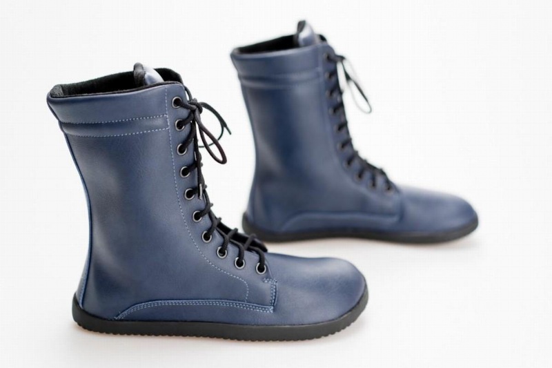 Bottes D'hiver Ahinsa Jaya Barefoot Homme Bleu | CCV480YU