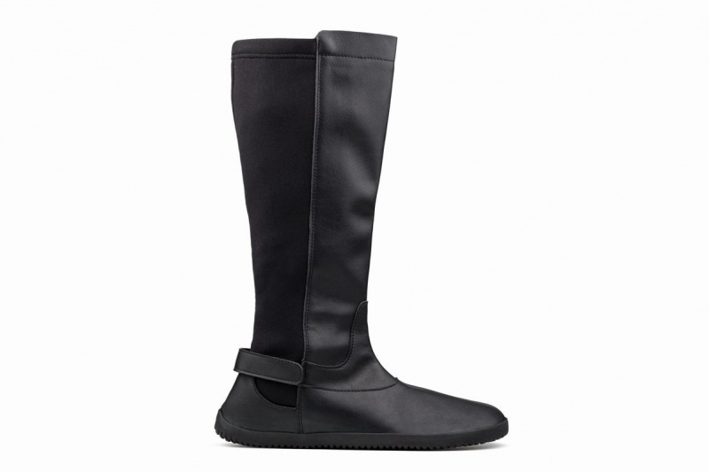 Bottes Hautes Ahinsa Barefoot Femme Noir | NIB2462XO