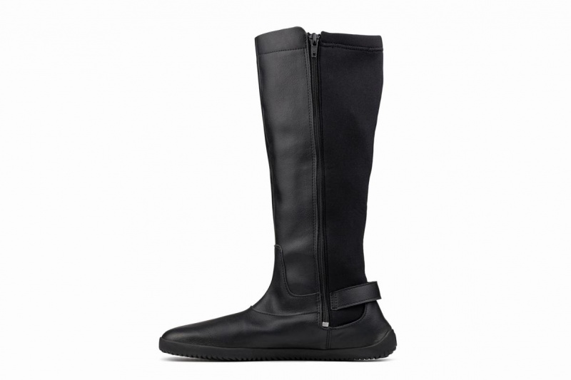 Bottes Hautes Ahinsa Barefoot Femme Noir | NIB2462XO