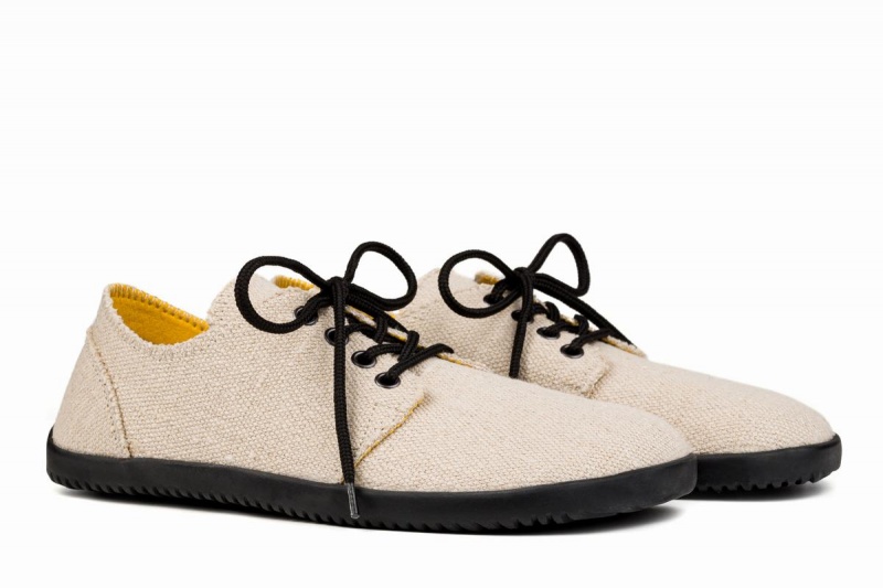 Chaussures Casual Ahinsa Bindu 2 Hemp Barefoot Homme Beige | GER2961VT