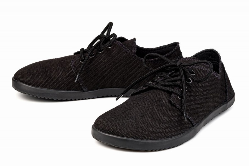 Chaussures Casual Ahinsa Bindu 2 Hemp Barefoot Femme Noir | HIV3595UR