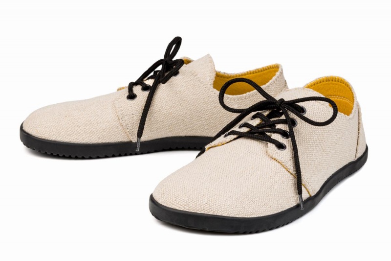 Chaussures Casual Ahinsa Bindu 2 Hemp Barefoot Femme Beige | RPA632WO