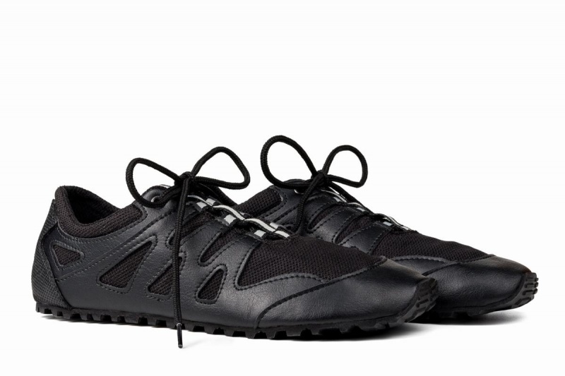 Chaussures Running Ahinsa Chitra Trek&trail Xwide Barefoot Homme Noir | DLE3025YS