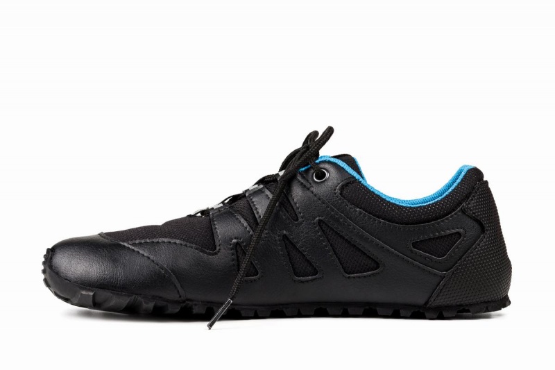 Chaussures Running Ahinsa Chitra Trek&trail Barefoot Homme Bleu Noir | KCE9259AI